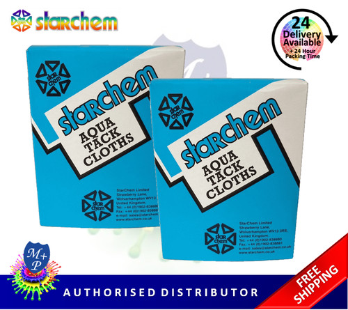 Starchem aqua tack cloths - tack, 20