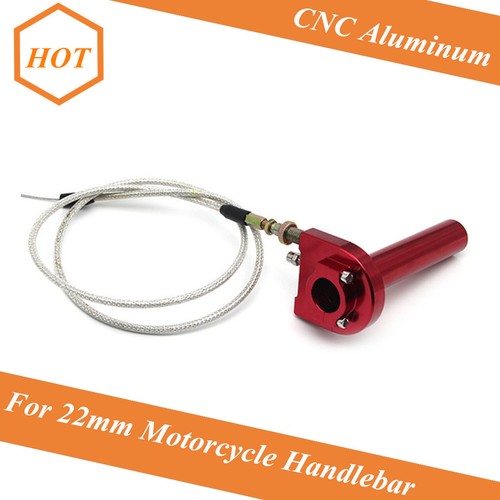 Aluminum throttle turn grip - aluminum,