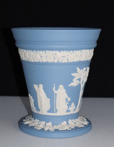 Wedgwood blue jasperware large - jasperware,