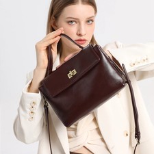 Genuine Leather Crossbody Bag