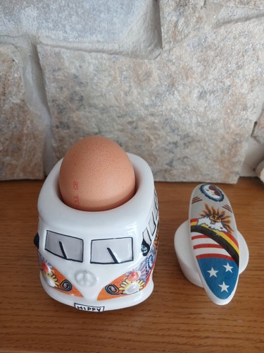 Volkswagen camper van egg cup - van,