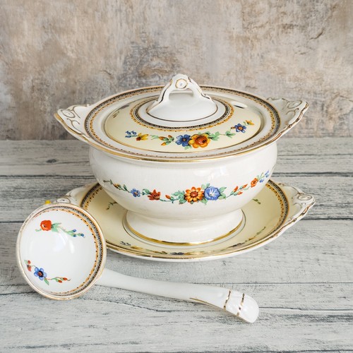 Rare burleigh ware dawn tureen - rare,