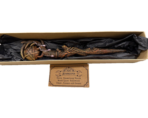 Rosewood wand from cloak - cloak, and