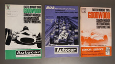 Motor racing programmes - racing,