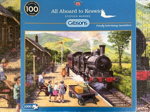 Gibsons 1000 piece jigsaw - gibsons,