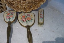 VINTAGE PETIT POINT DRESSING