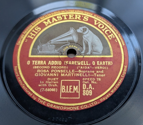 Opera 78rpm collection 9 - opera,
