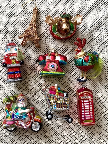 Vintage xmas decorations - , job