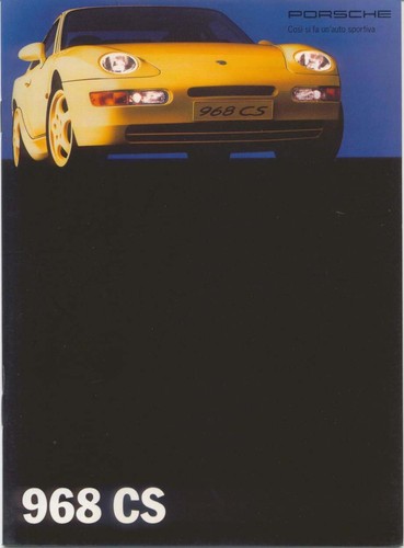 Porsche 968 1992 93 - cs, 1992-93