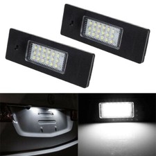 2 LED License Number Plate Light for BMW E81 E87 E63 E64 E85 E86 Z4 E89 Z Series