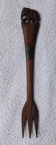 Vintage african dark - dark, fork