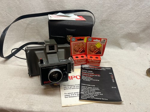 Vintage polaroid land camera - vintage,