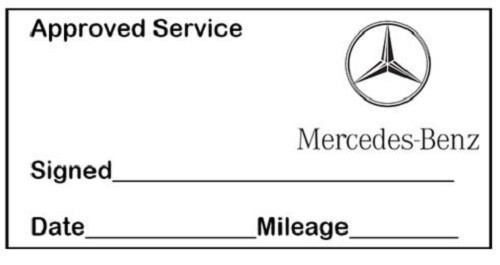 Mercedes approved garage - approved,