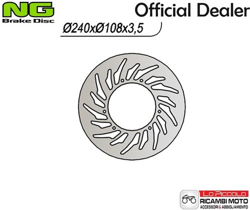 659837 front brake disc - 659837,