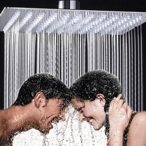 Square shower head bath - square,