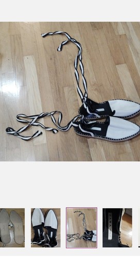 Zara espadrille sandals size - espadrille,