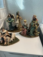 Vintage Nativity Candle
