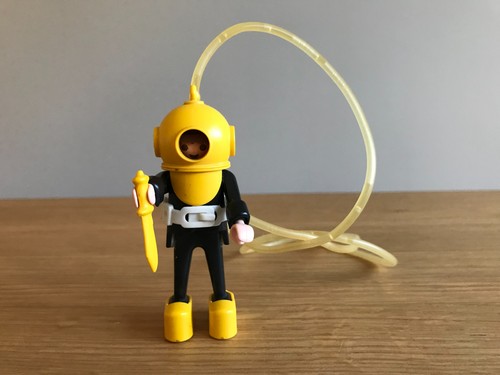 Vintage playmobi 3348 hard hat - vintage,