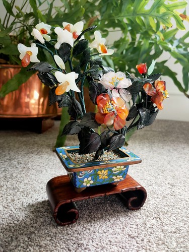 Antique chinese jade bonsai - antique,
