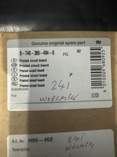 Worcester bosch junior - worcester, printed