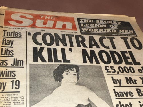 The sun newspaper 1976 page - sun,