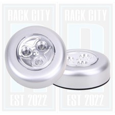 Sliver Super Bright 3 Led Push