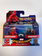 MARVEL MINIMATES HOMECOMING SERIES SPIDER-MAN & SHOCKER MINI TOY FIGURE SET