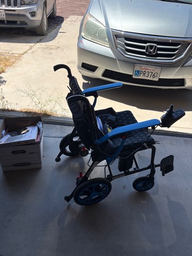Electric wheelchair journey - electric,