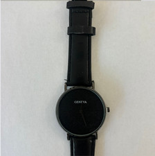 Minimalist Black Quartz Watch