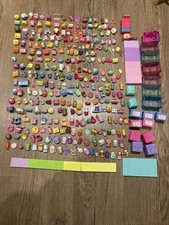 Shopkins  Over 300 Figures Bundle Basket Boxes Etc Toys