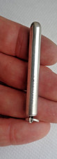 VICTORIAN SAMPSON MORDAN & CO TELESCOPIC SOLID SILVER PROPELLING PENCIL