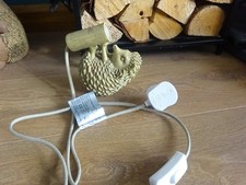 Dawn Forest Harry Hedgehog Home by Argos Lamp. Hardly used