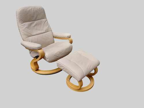 Himolla leather recliner - ,