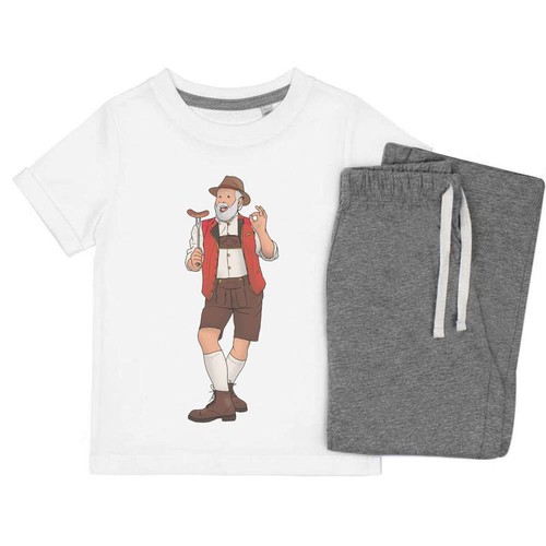 Bavarian man kids nightwear - 'bavarian,