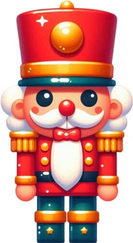 Christmas nutcracker kids wall - nutcracker,