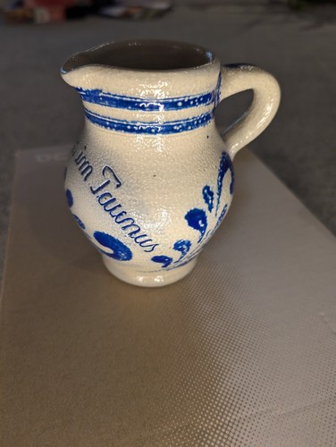 German pottery jug handmade - german,