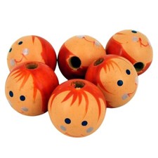 Doll Head Beads ,Pack 10
