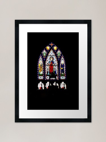 Church stained glass - stained,