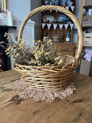 Vintage wicker gathering - vintage,