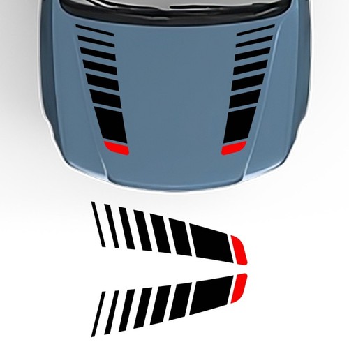 Decals turbo vibe hood stripe - hood,