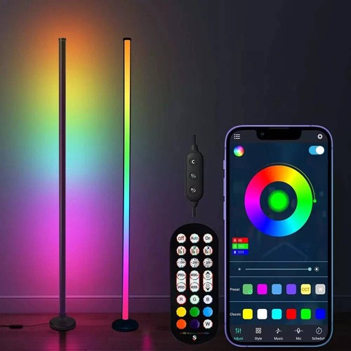 2pcs rgb floor lamp led - rgb,