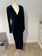 STUNNING ZARA BLUE VELVET
