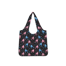 POODLE DOG FOLDABLE TOTE BAG