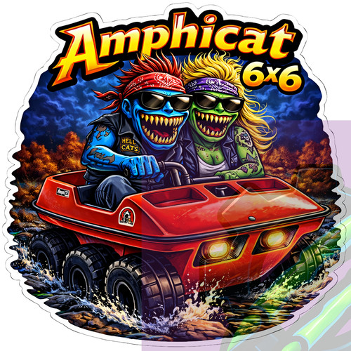 Amphicat 6x6 amphibious atv - amphicat,