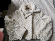 Phase Eight Short Faux Fur Jacket Size 16