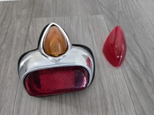 Repro VESPA REAR TAIL LIGHT VBB VBA GS RED AMBER LENS BACK LIGHT BULBS 