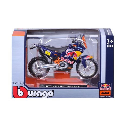 Bburago red bull ktm factory - red,