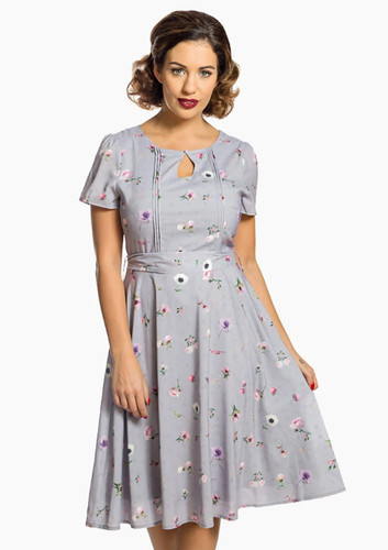 Lindy bop vintage tea dress - tea,