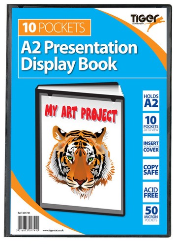 Display book pockets - a2,