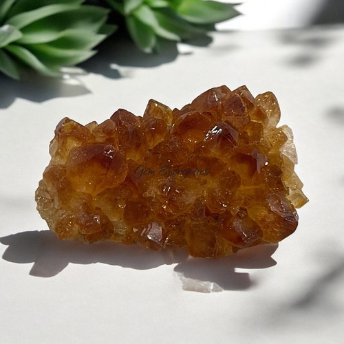 Citrine druze specimen - specimen,